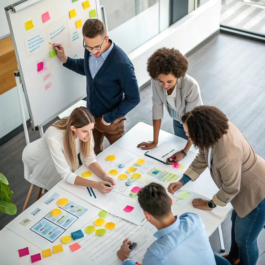 Interactive team workshop